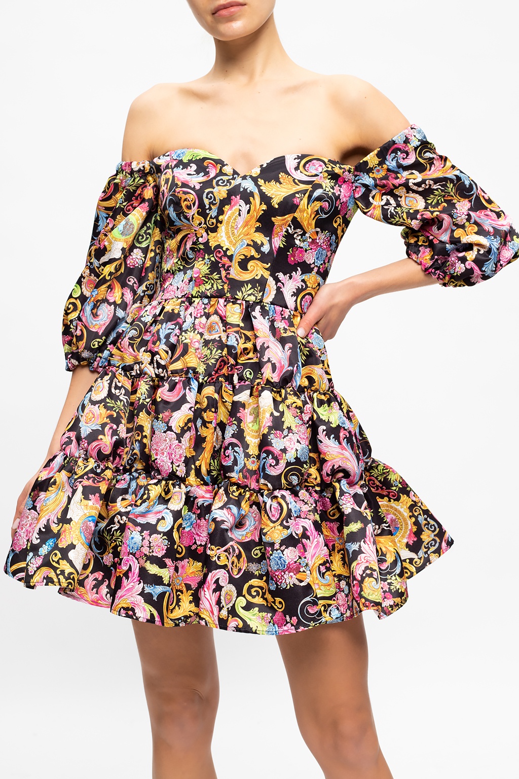Ruffled dress Versace Jeans Couture - Chloé Kids ruffle